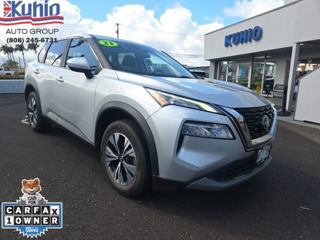 Silver 2023 Nissan Rogue SV AWD SUV / Crossover All-Wheel Drive 