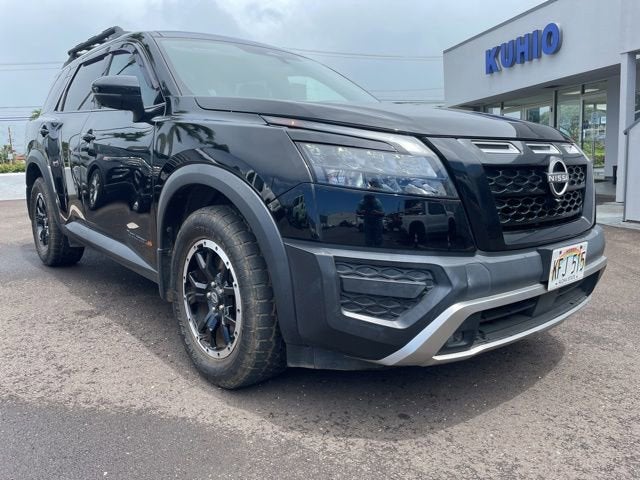 Black 2023 Nissan Pathfinder Rock Creek 4WD SUV / Crossover All-Wheel Drive Automatic