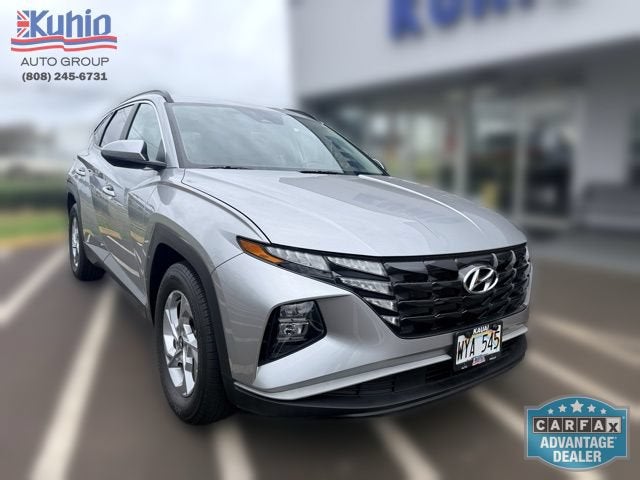 Silver 2024 Hyundai Tucson SUV / Crossover Front-Wheel Drive Automatic