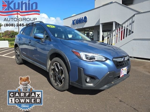 Blue 2021 Subaru Crosstrek Limited AWD SUV / Crossover All-Wheel Drive Continuously Variable Transmission