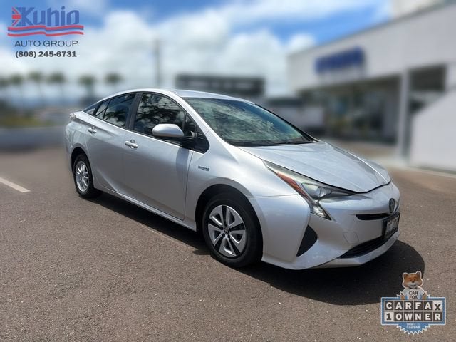 Silver 2018 Toyota Prius Hatchback Front-Wheel Drive 