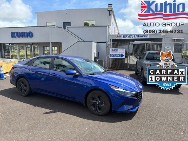 Intense Blue 2023 Hyundai Elantra SEL FWD Sedan Front-Wheel Drive 