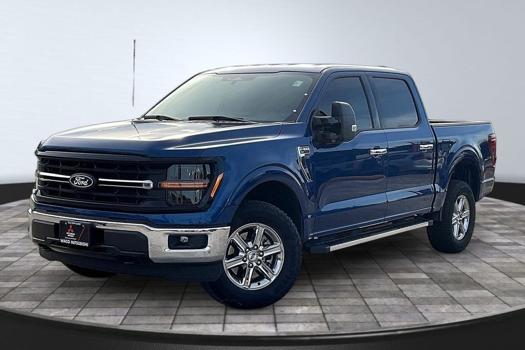 Atlas Blue Metallic 2025 Ford F-150 Pickup Truck Four-Wheel Drive Automatic