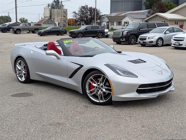 Blade Silver Metallic 2014 Chevrolet Corvette Convertible Rear-Wheel Drive Automatic