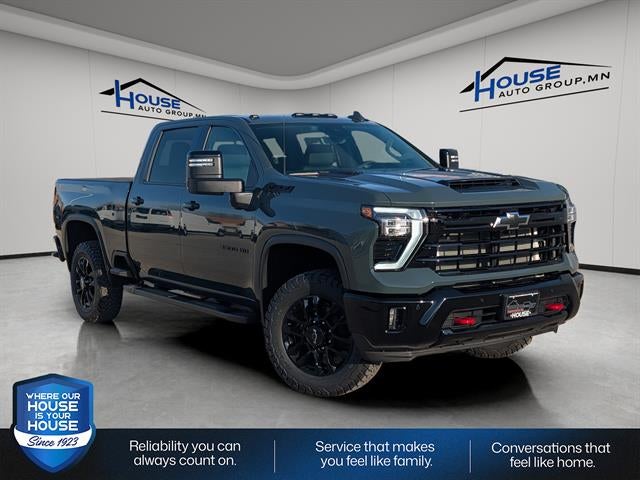Cypress Gray 2026 Chevrolet Silverado 3500HD Pickup Truck Four-Wheel Drive Automatic