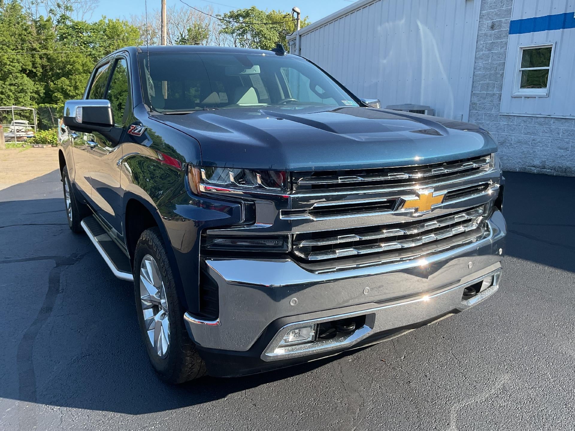 Northsky Blue Metallic 2021 Chevrolet Silverado 1500 Pickup Truck Four-Wheel Drive Automatic