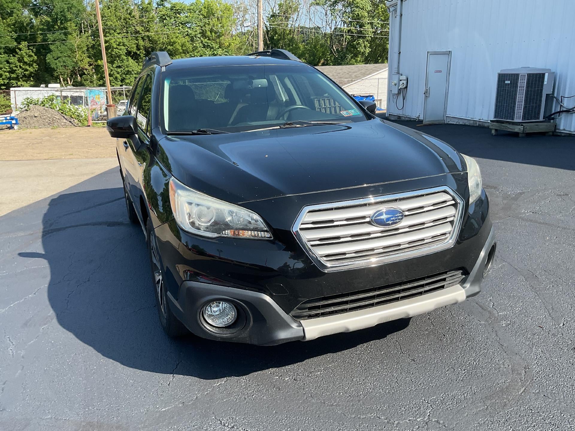 Black 2015 Subaru Outback Wagon All-Wheel Drive Continuously Variable Transmission