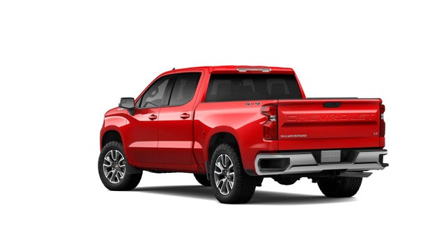 Red Hot 2026 Chevrolet Silverado 1500 Pickup Truck Four-Wheel Drive Automatic