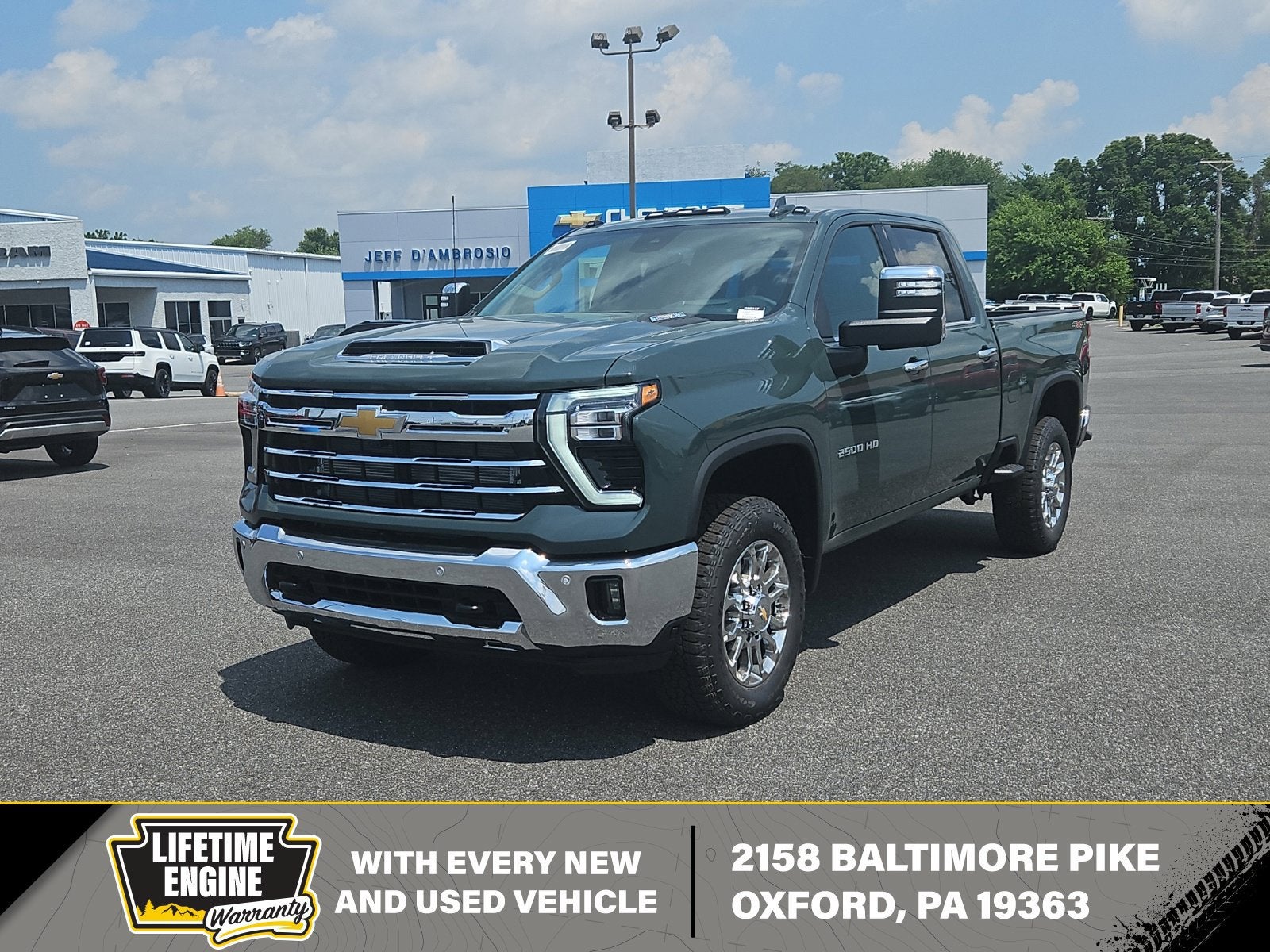 Cypress Gray 2026 Chevrolet Silverado 2500HD Pickup Truck Four-Wheel Drive Automatic