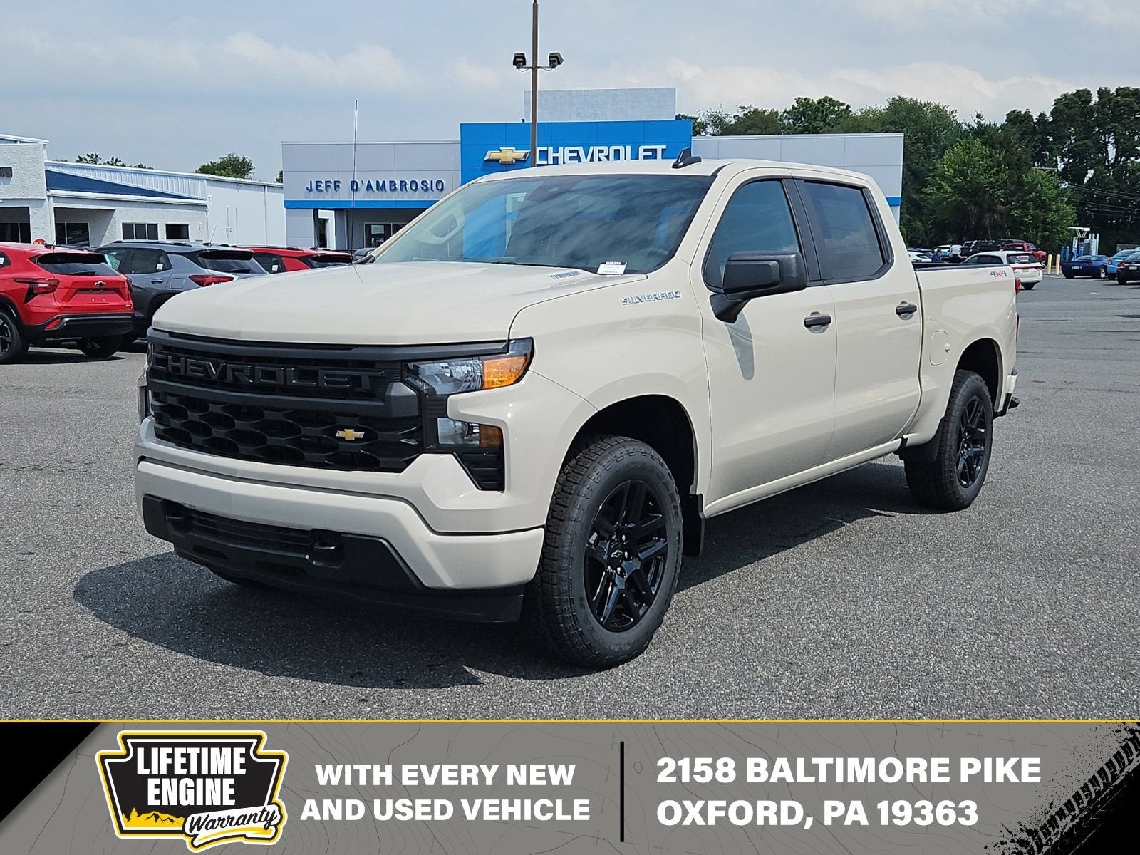 White Sands 2026 Chevrolet Silverado 1500 Pickup Truck Four-Wheel Drive Automatic