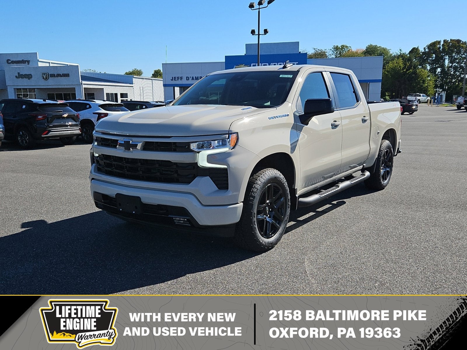 White Sands 2026 Chevrolet Silverado 1500 Pickup Truck Four-Wheel Drive Automatic