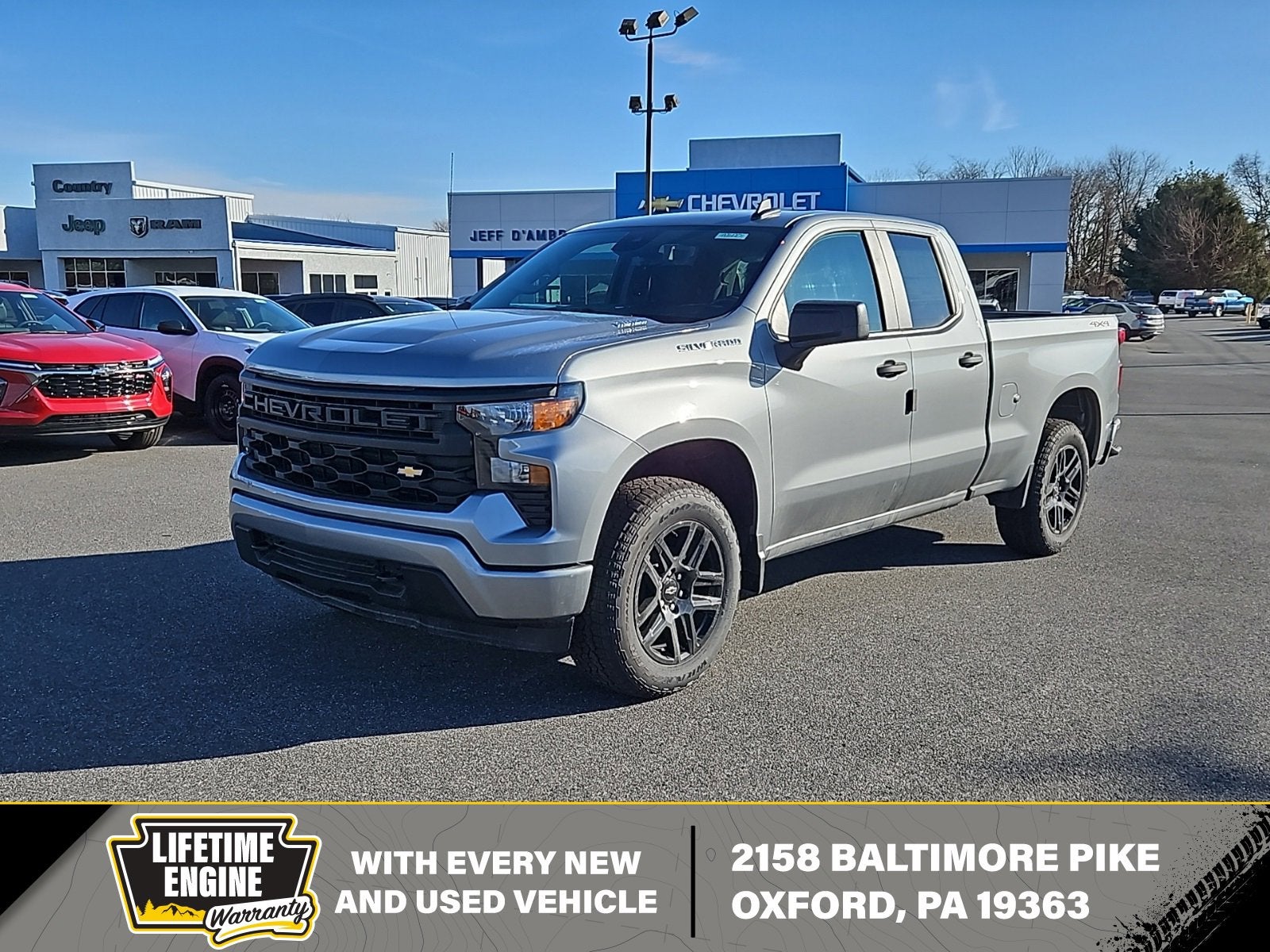 2026 Chevrolet Silverado 1500 Custom Double Cab 4WD