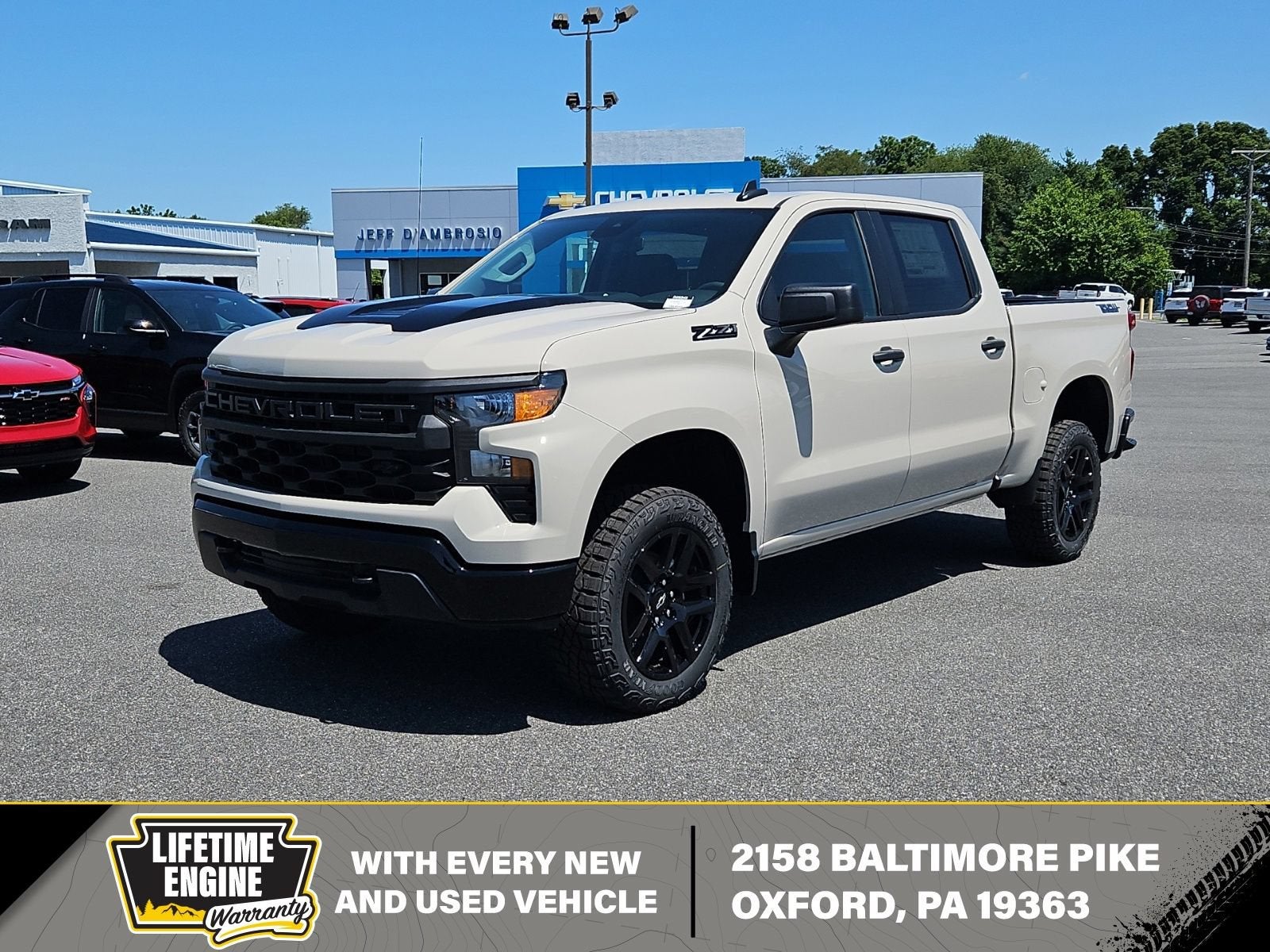 White Sands 2026 Chevrolet Silverado 1500 Pickup Truck Four-Wheel Drive Automatic