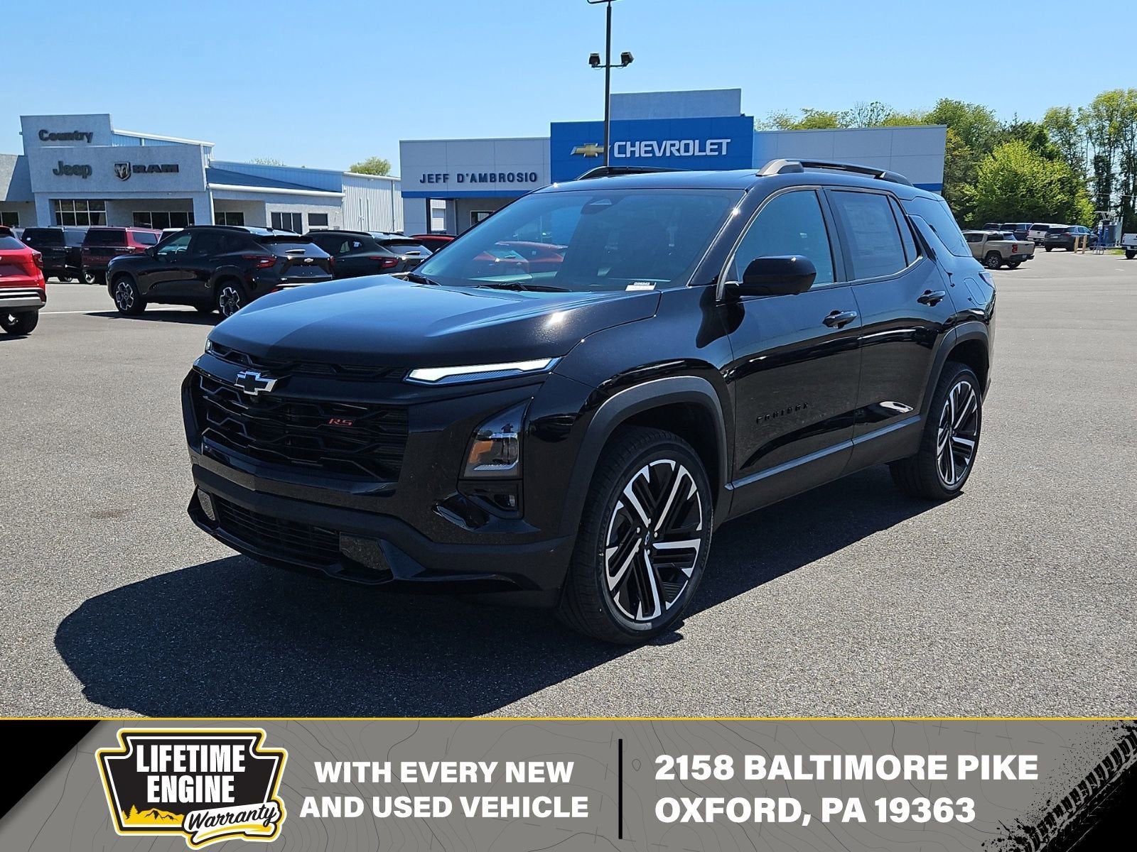 Mosaic Black Metallic 2026 Chevrolet Equinox RS AWD SUV / Crossover Four-Wheel Drive Automatic