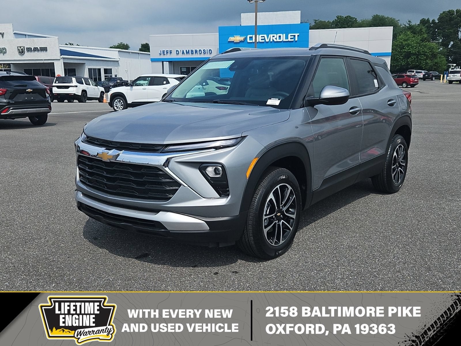 Sterling Gray Metallic 2026 Chevrolet Trailblazer SUV / Crossover Four-Wheel Drive Automatic