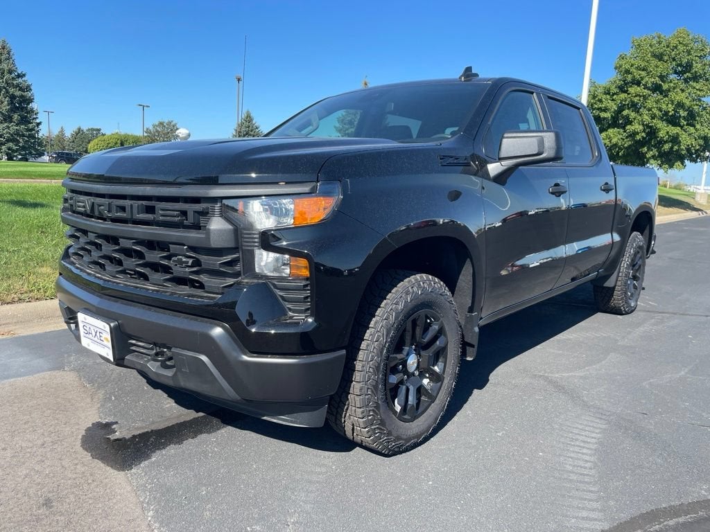 Black 2026 Chevrolet Silverado 1500 Pickup Truck Four-Wheel Drive Automatic
