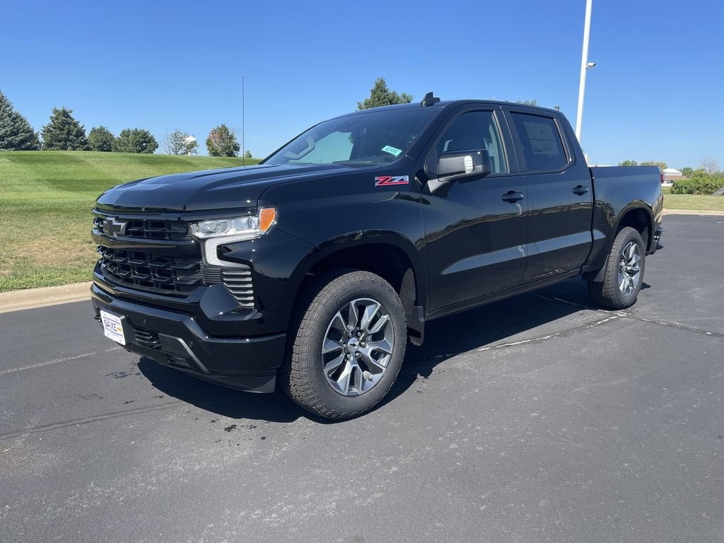 Black 2026 Chevrolet Silverado 1500 Pickup Truck Four-Wheel Drive Automatic