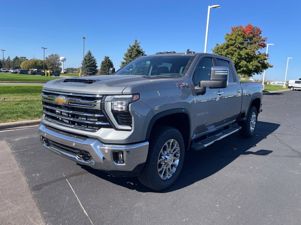 Sterling Gray Metallic 2026 Chevrolet Silverado 3500HD Pickup Truck Four-Wheel Drive Automatic