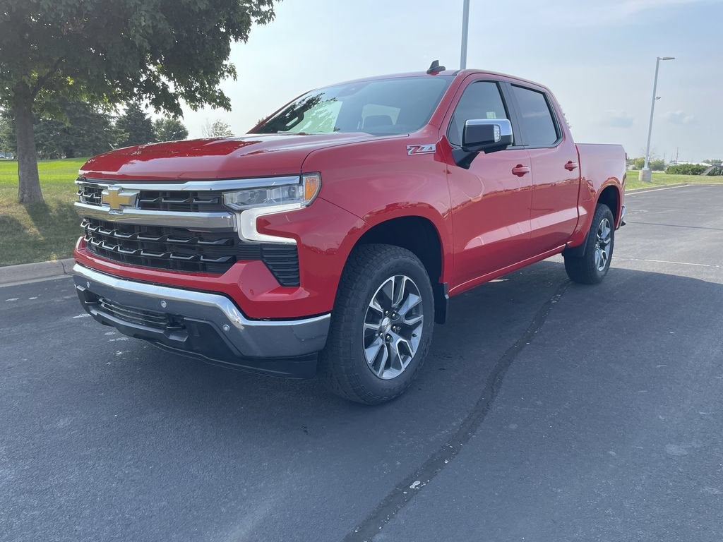Red Hot 2026 Chevrolet Silverado 1500 Pickup Truck Four-Wheel Drive Automatic