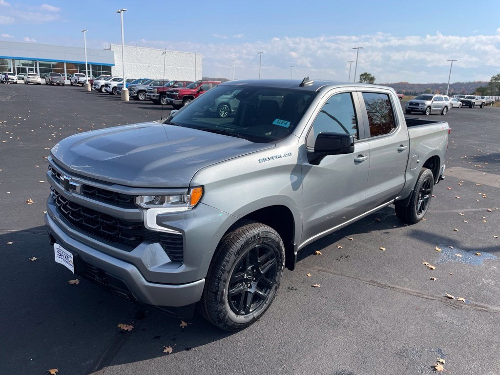 Sterling Gray Metallic 2026 Chevrolet Silverado 1500 Pickup Truck Four-Wheel Drive Automatic