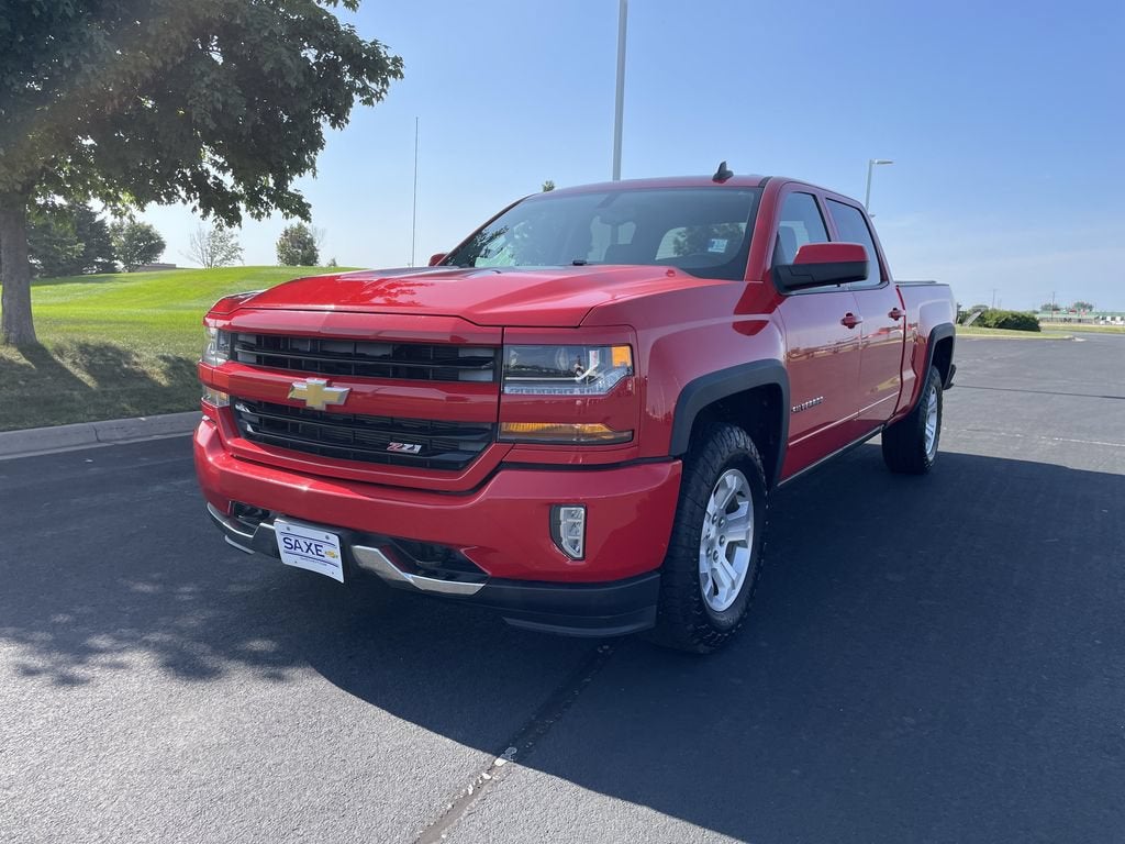 Red Hot 2016 Chevrolet Silverado 1500 Pickup Truck Four-Wheel Drive Automatic