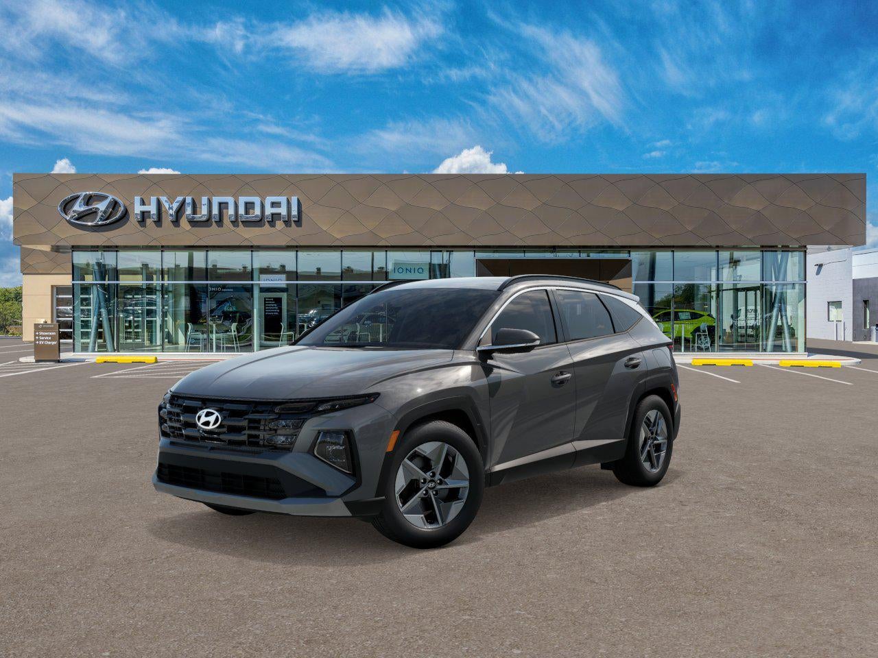 Gray 2026 Hyundai Tucson SUV / Crossover All-Wheel Drive 8-Speed Automatic