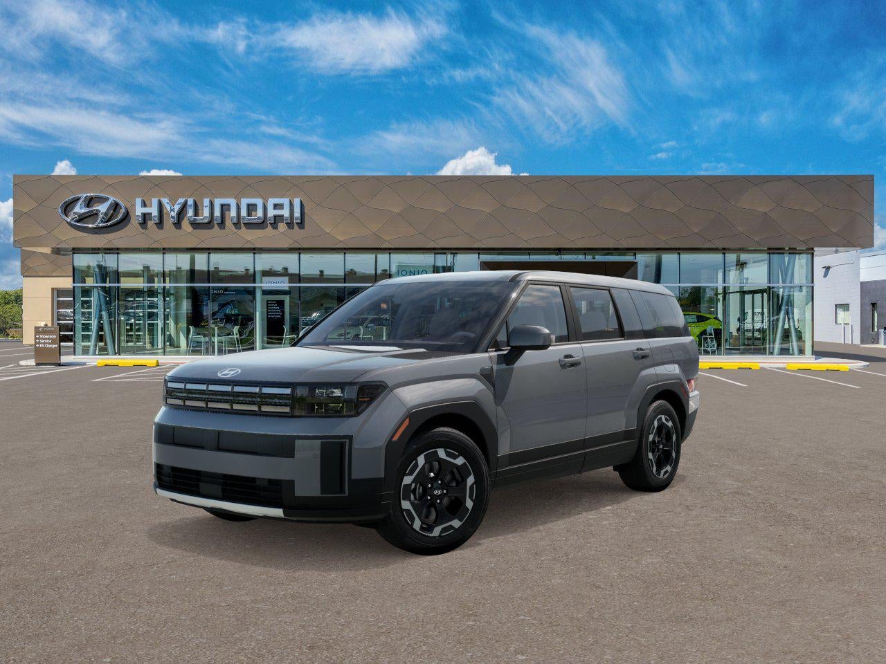 Hampton Gray 2026 Hyundai Santa Fe SUV / Crossover All-Wheel Drive 8-Speed Automatic
