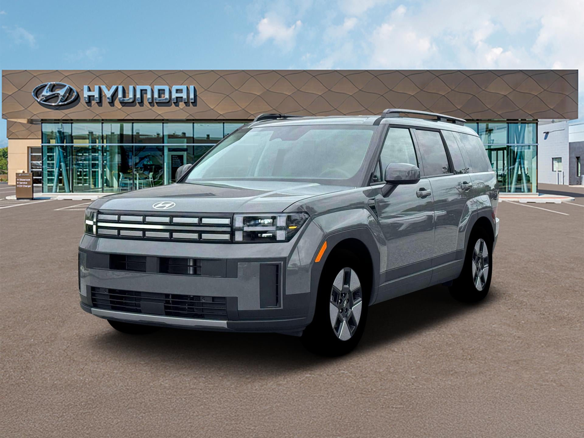 Hampton Gray 2026 Hyundai Santa Fe Hybrid SUV / Crossover All-Wheel Drive 6-Speed Automatic