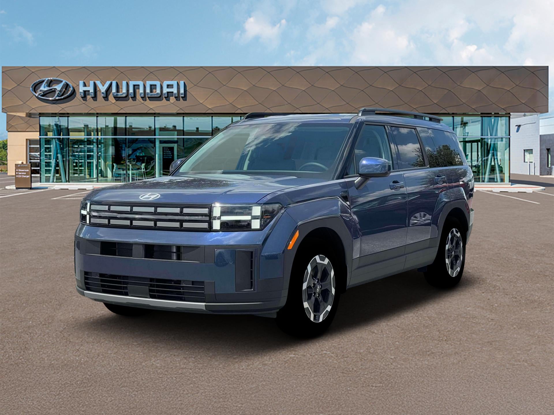 Atlantis Blue 2026 Hyundai Santa Fe SUV / Crossover All-Wheel Drive 8-Speed Automatic