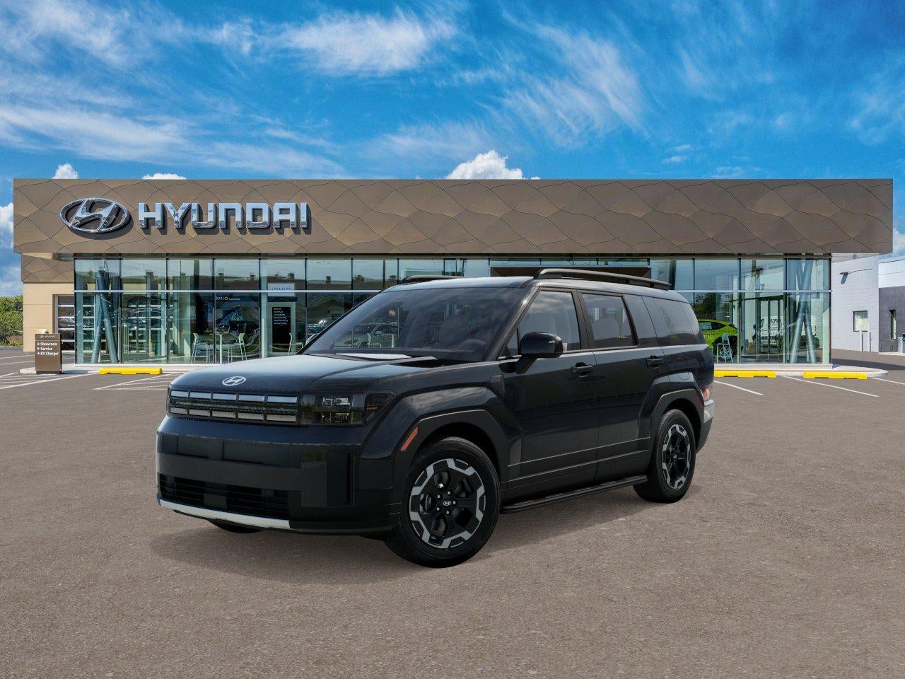 Phantom Black 2026 Hyundai Santa Fe SUV / Crossover All-Wheel Drive 8-Speed Automatic