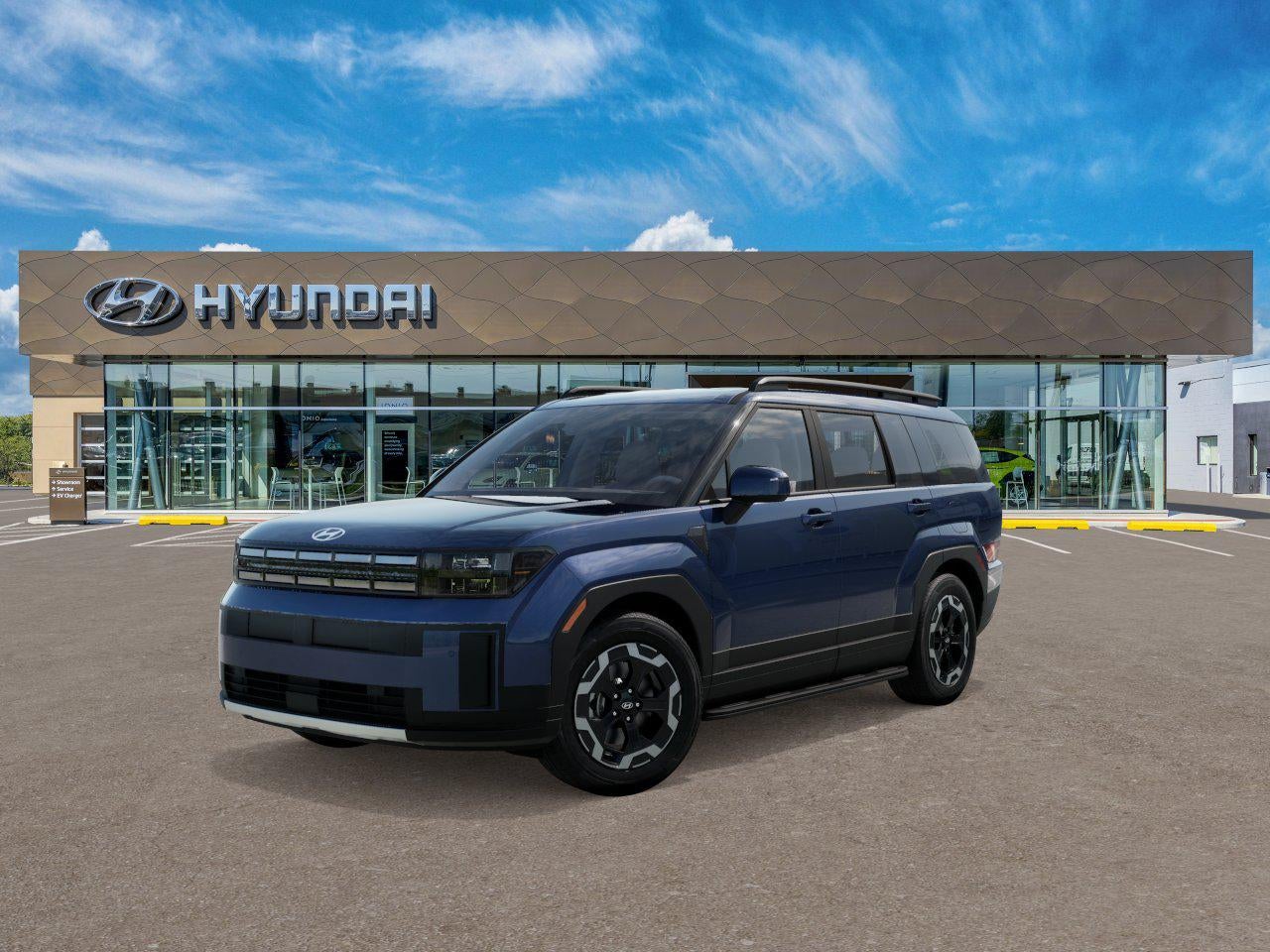 Atlantis Blue 2026 Hyundai Santa Fe SUV / Crossover All-Wheel Drive 8-Speed Automatic
