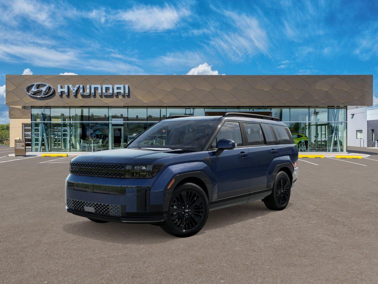 Atlantis Blue 2026 Hyundai Santa Fe Hybrid SUV / Crossover All-Wheel Drive 6-Speed Automatic