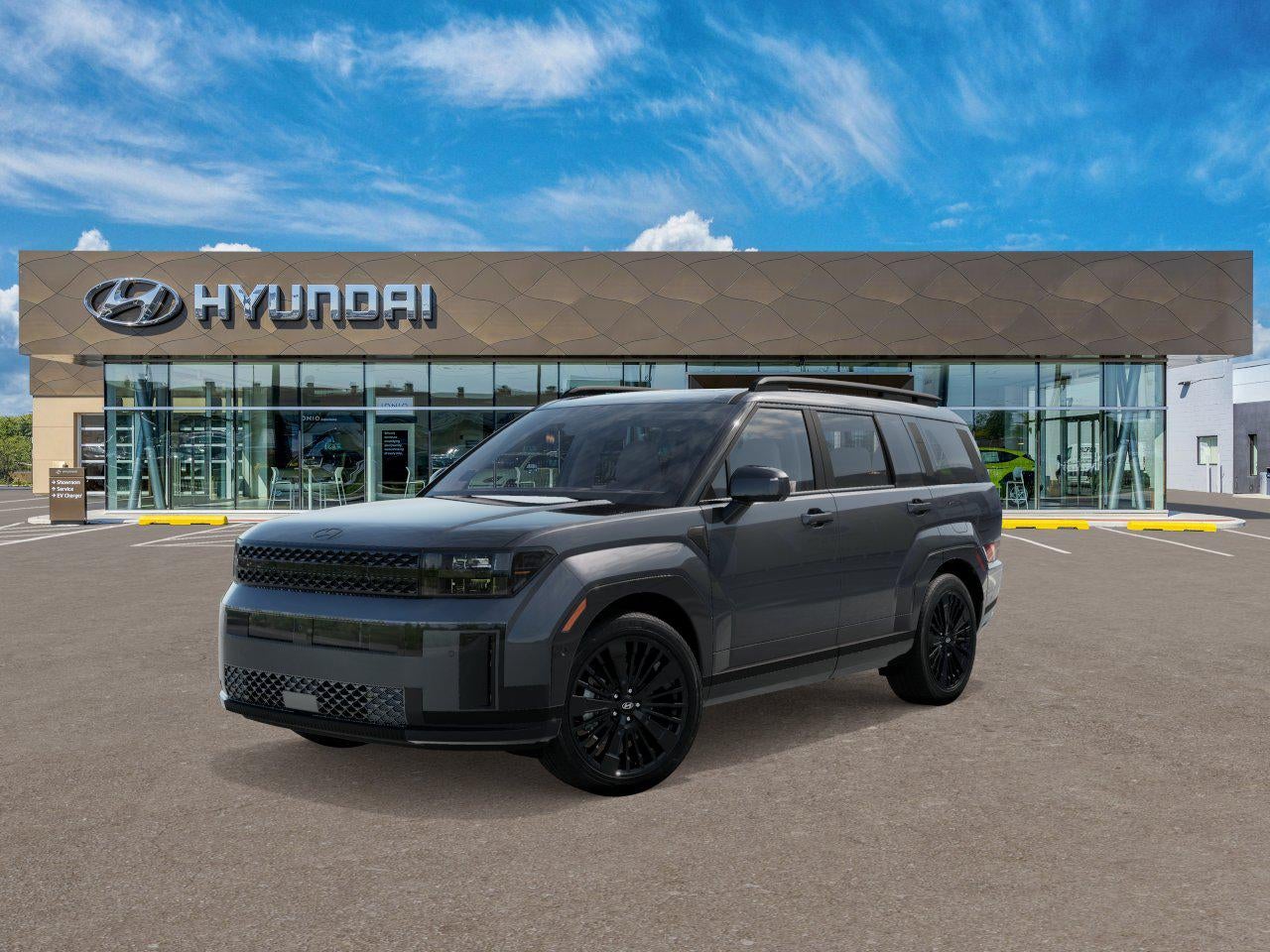 Ecotronic Gray 2026 Hyundai Santa Fe Hybrid SUV / Crossover All-Wheel Drive 6-Speed Automatic