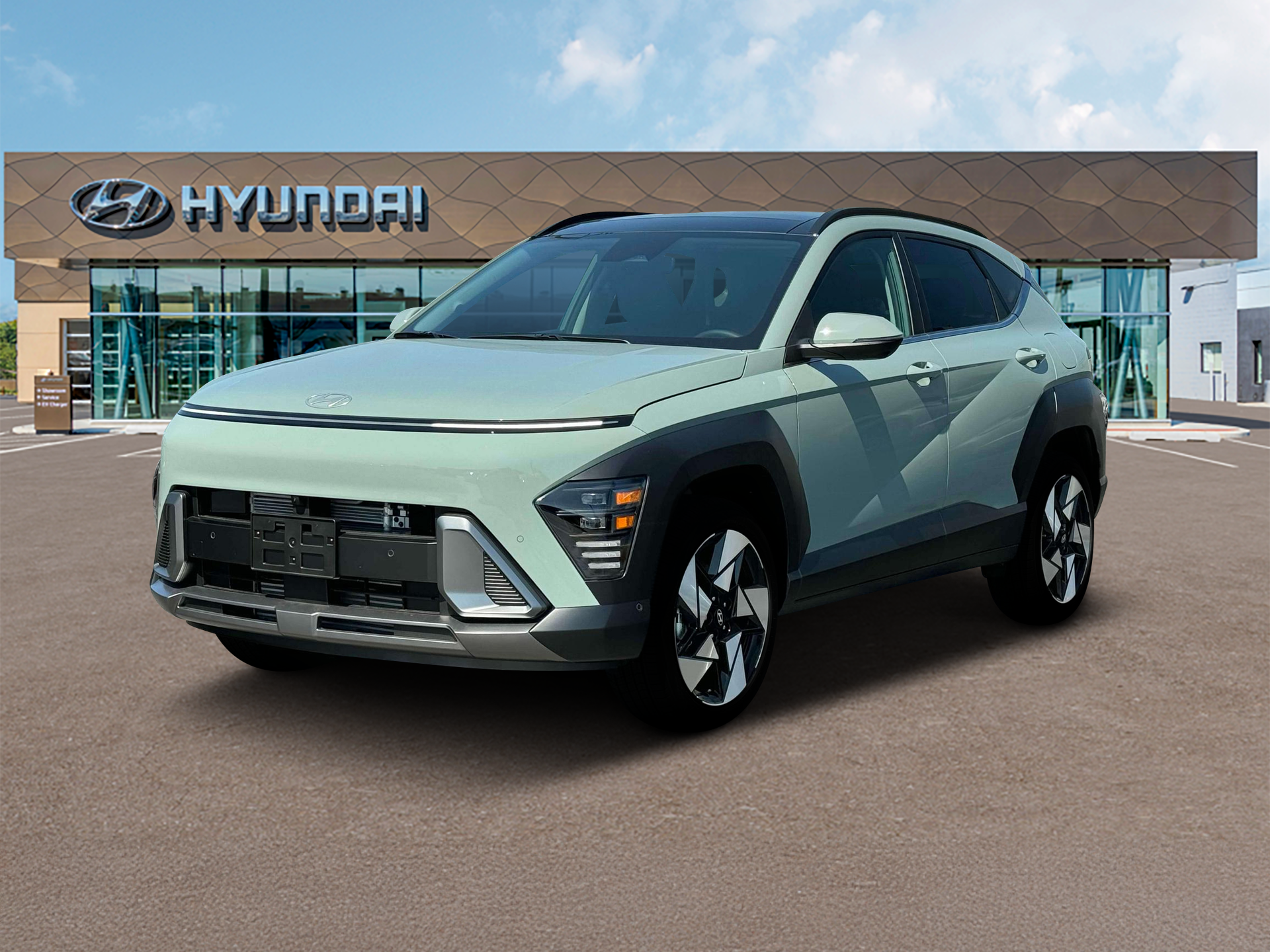Mirage Green 2026 Hyundai Kona SUV / Crossover All-Wheel Drive 8-Speed Automatic