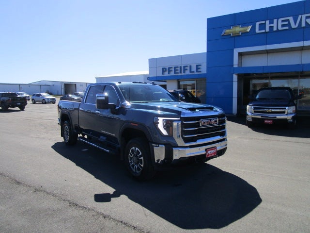 Downpour Metallic 2024 GMC Sierra 2500HD Pickup Truck Four-Wheel Drive Automatic