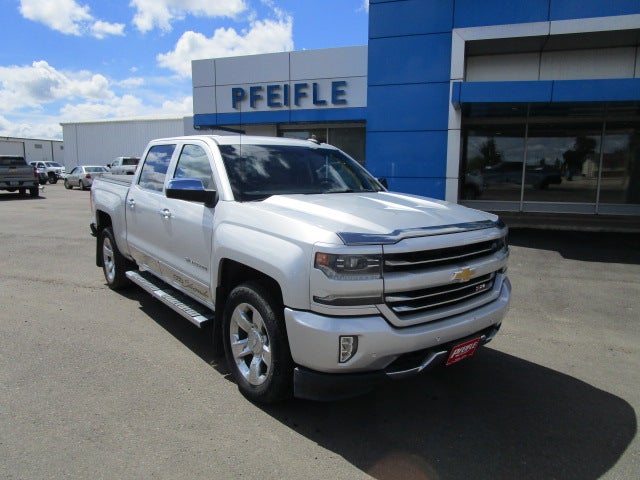 Silver Ice Metallic 2017 Chevrolet Silverado 1500 Pickup Truck Four-Wheel Drive Automatic