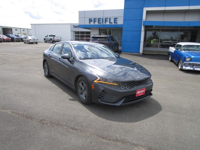 Gray 2021 Kia K5 Sedan Front-Wheel Drive Automatic