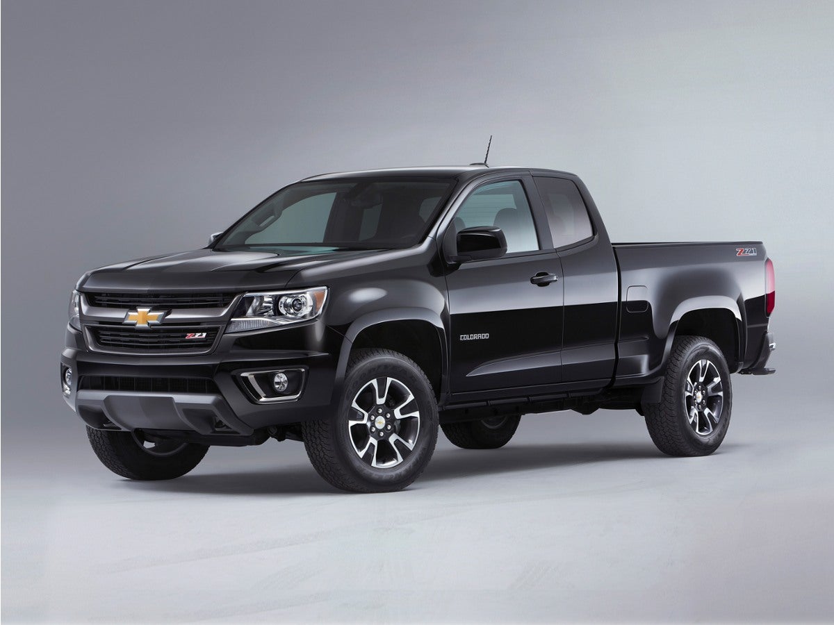 Cyber Gray Metallic 2017 Chevrolet Colorado Pickup Truck Four-Wheel Drive Automatic