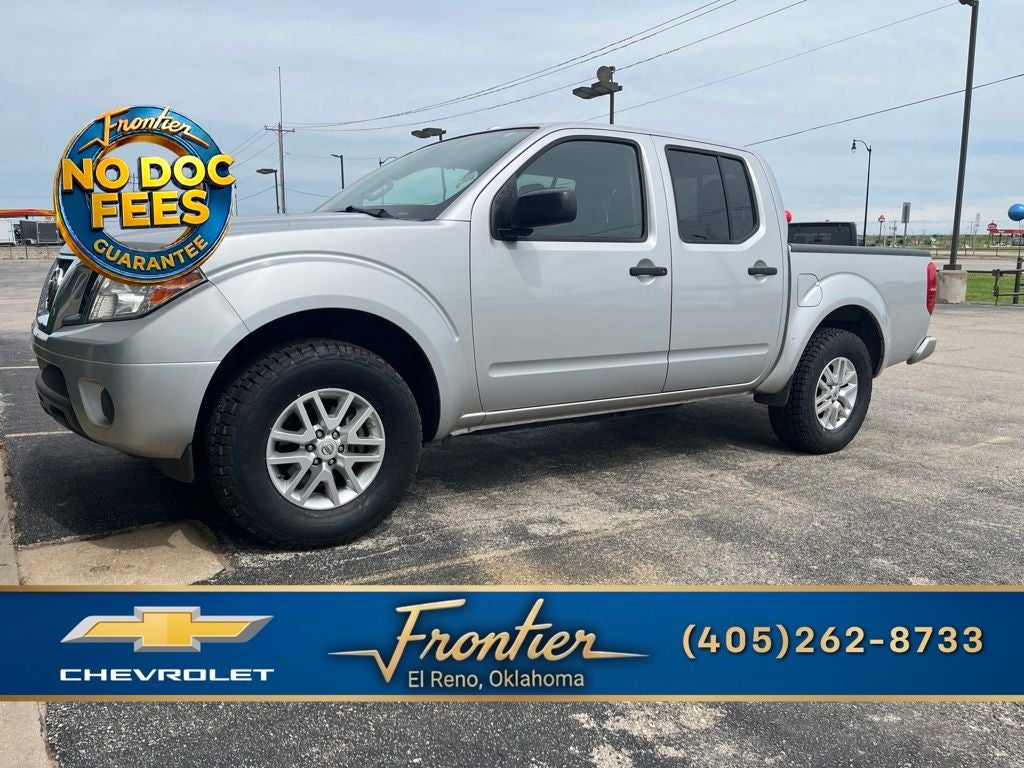 Brilliant Silver 2016 Nissan Frontier Pickup Truck Four-Wheel Drive Automatic
