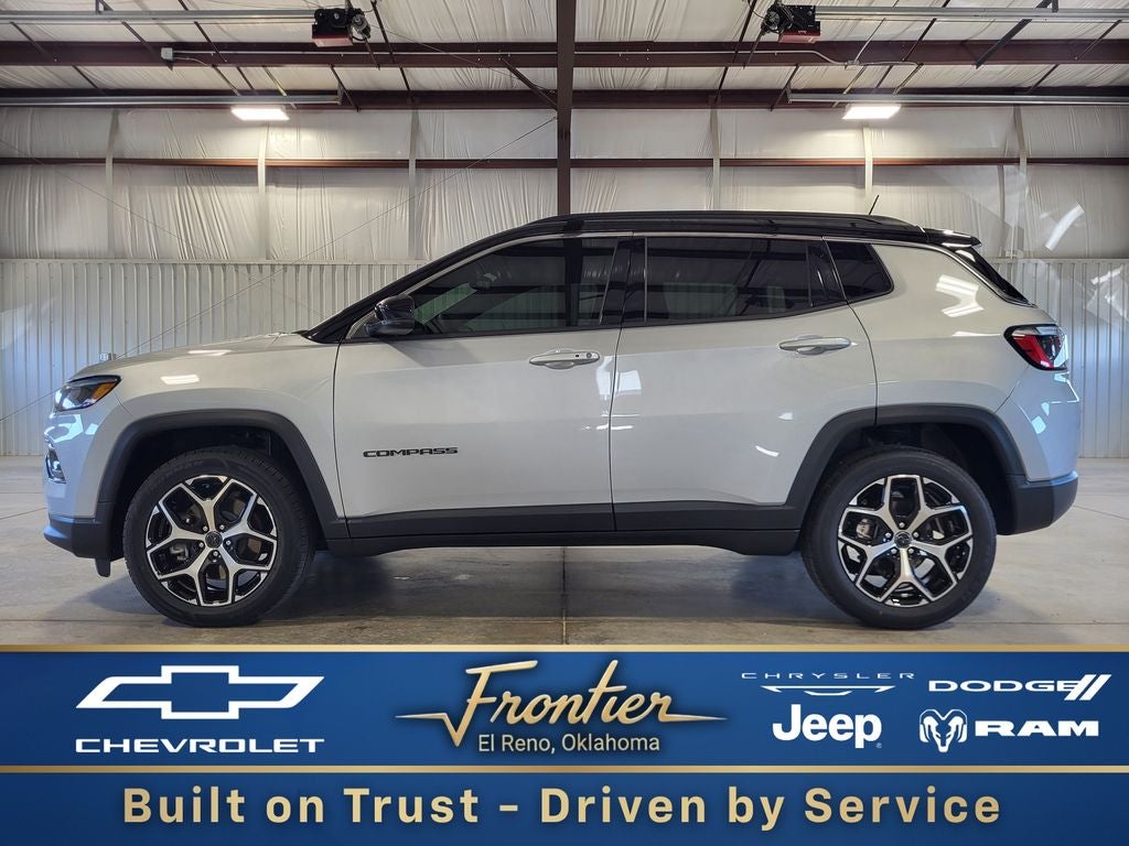 Silver Zynith Metallic Clearcoat 2025 Jeep Compass SUV / Crossover Four-Wheel Drive Automatic