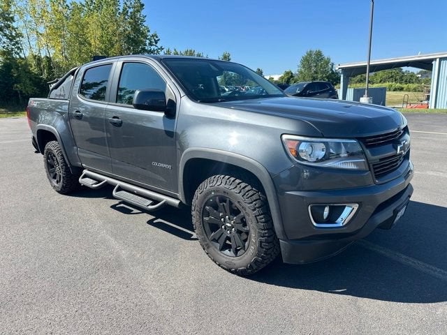 Cyber Gray Metallic 2016 Chevrolet Colorado Pickup Truck Four-Wheel Drive Automatic
