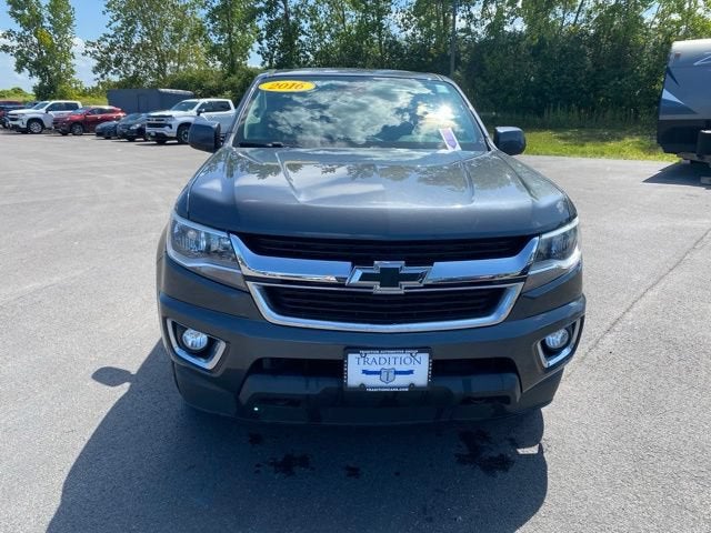 Gray 2016 Chevrolet Colorado Pickup Truck Four-Wheel Drive Automatic