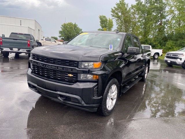 Black 2021 Chevrolet Silverado 1500 Pickup Truck Four-Wheel Drive Automatic