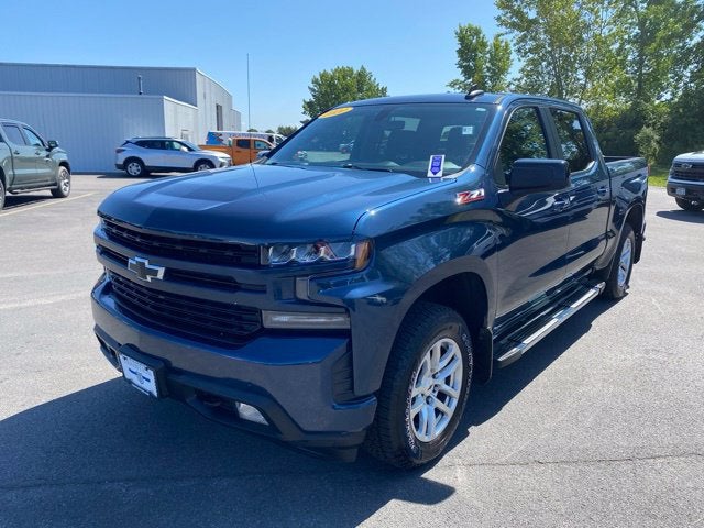 Northsky Blue Metallic 2020 Chevrolet Silverado 1500 Pickup Truck Four-Wheel Drive Automatic