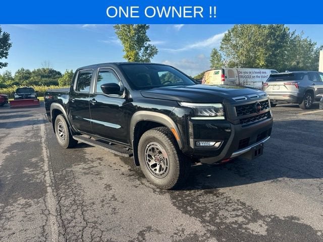 Black 2026 Nissan Frontier Pickup Truck Four-Wheel Drive 