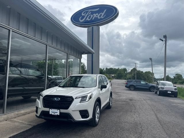 White 2023 Subaru Forester SUV / Crossover All-Wheel Drive Continuously Variable Transmission