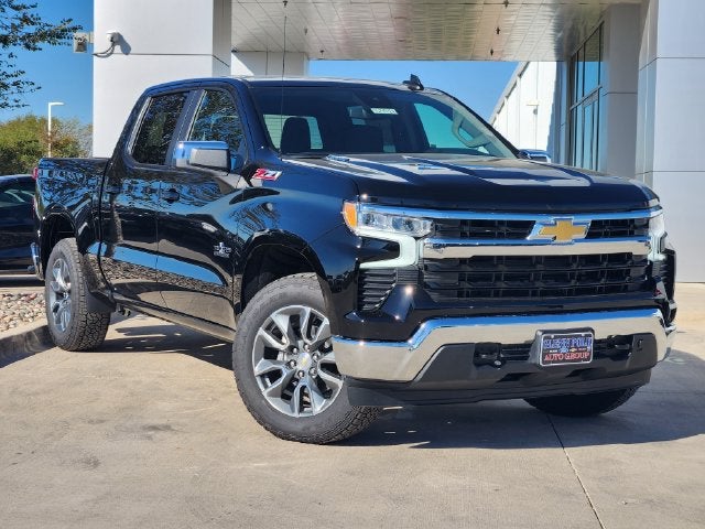 Black 2026 Chevrolet Silverado 1500 Pickup Truck Four-Wheel Drive Automatic