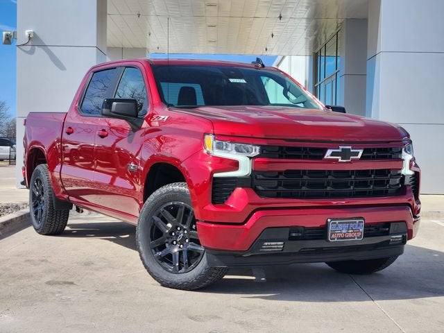 Radiant Red Tintcoat 2026 Chevrolet Silverado 1500 RST Crew Cab 4WD Pickup Truck Four-Wheel Drive Automatic