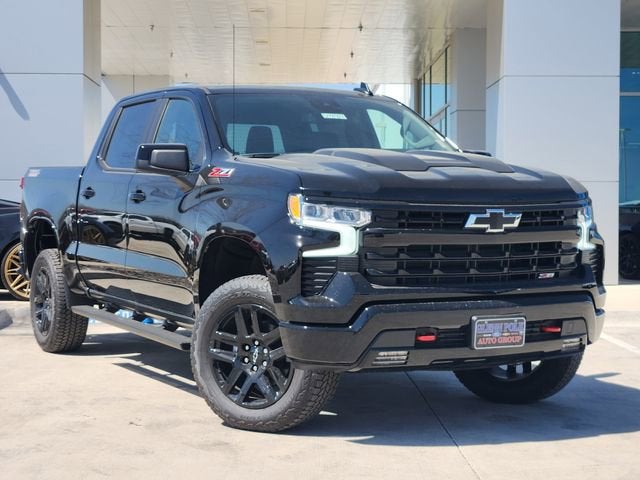 Black 2026 Chevrolet Silverado 1500 Pickup Truck Four-Wheel Drive Automatic