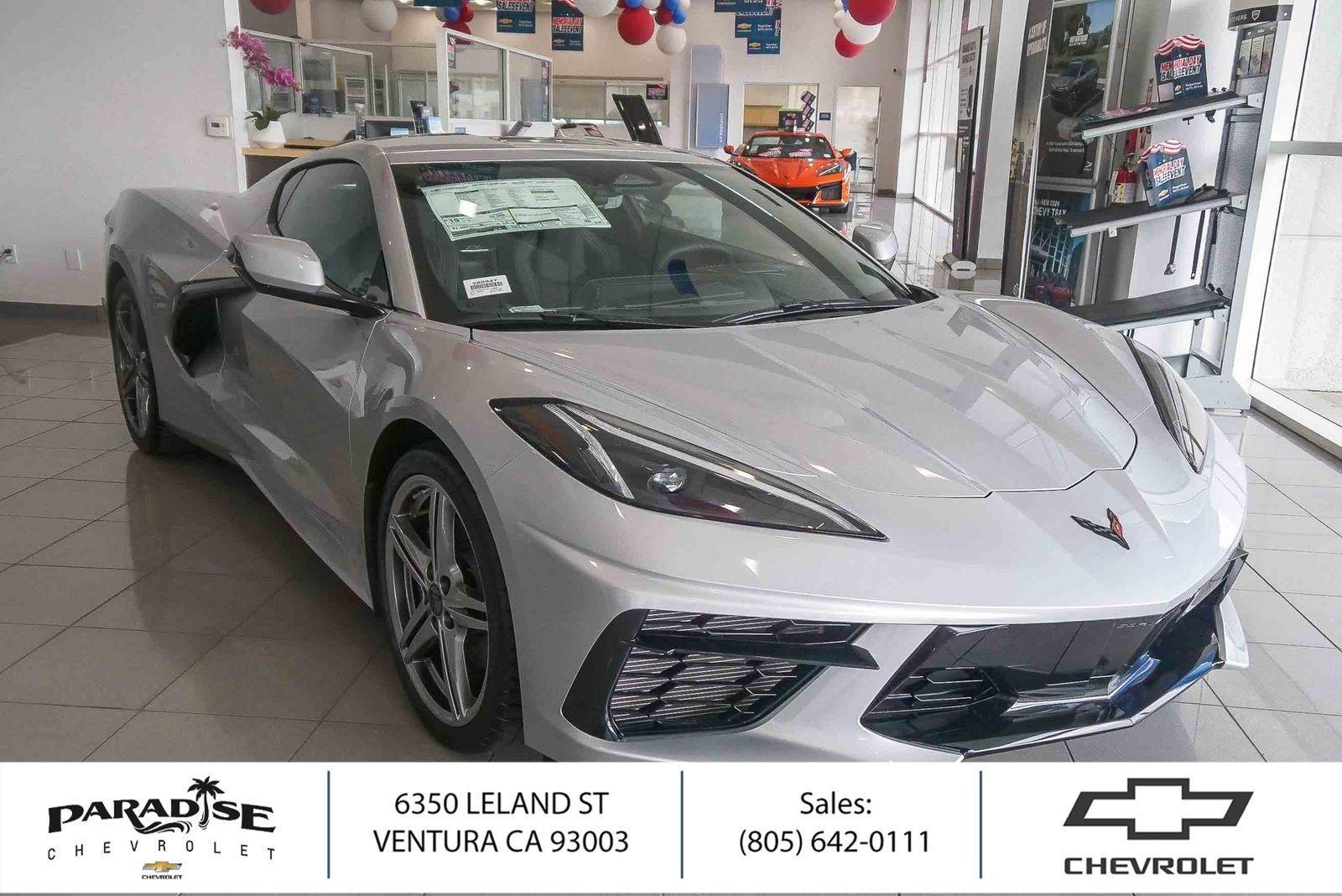 Blade Silver Metallic 2026 Chevrolet Corvette Coupe Rear-Wheel Drive Automatic